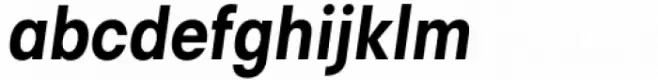 Izmir Narrow Bold Italic