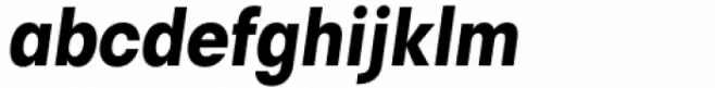 Izmir Narrow Extrabold Italic