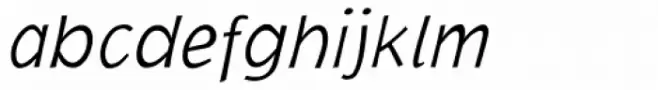 Jacoby ICG XLight Italic