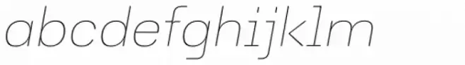 Jagerlay Hairline Italic