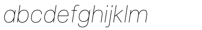 Jam Grotesque Extra Light Italic