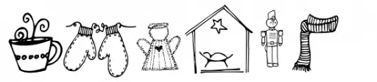 Janda Christmas Doodles