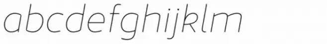 Jano Sansâ„¢ Pro Thin Italic