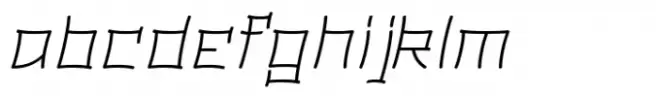 Jaosamnak Extra Light Italic