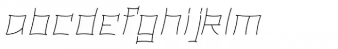Jaosamnak Thin Italic