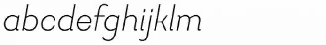Javiera Light Italic