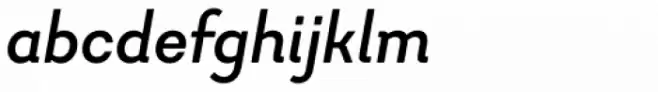 Javiera Medium Italic