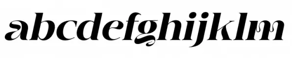 Jemina Extra Bold Italic