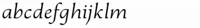 Jenriv Light Italic