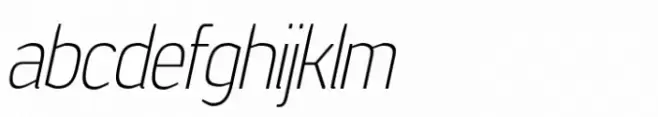 Jesaya Extra Light Italic