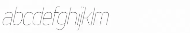 Jesaya Ultra Light Italic