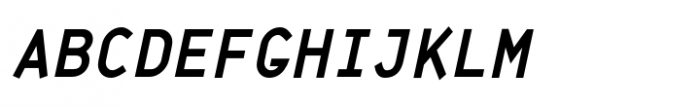 JetJaneMono Bold Condensed Italic Caps