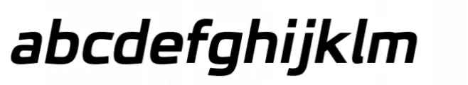 JH Oleph Bold Semi Expanded Italic
