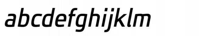 JH Oleph Medium Semi Condensed Italic