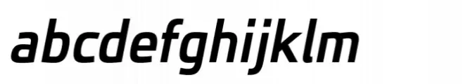 JH Oleph Semi Bold Semi Condensed Italic