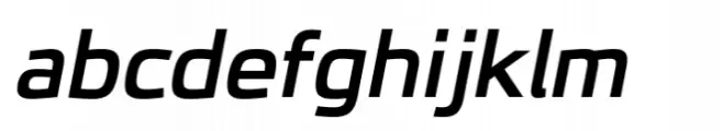 JH Oleph Semi Bold Semi Expanded Italic