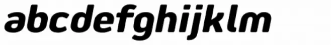 Jiho Soft Extra Bold Italic