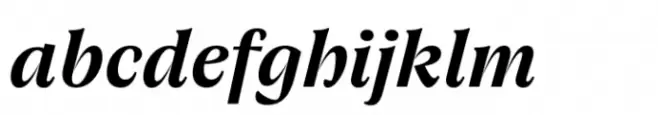 Joane Pro XS Bold Italic
