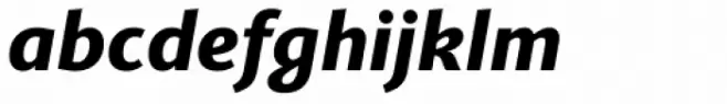 Joanna Sans Nova ExtraBold Italic
