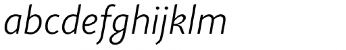 Joanna Sans Nova Light Italic