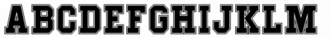 Joe College Serif Inline NF