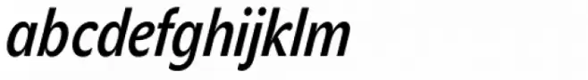 John Sans Cond Med Italic