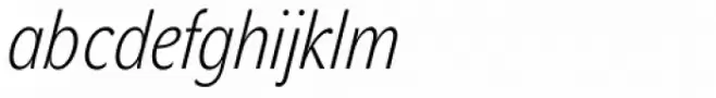 John Sans Cond White Italic
