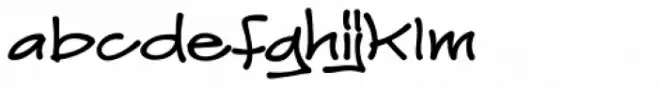 Joker Straight Letter Bold Regular