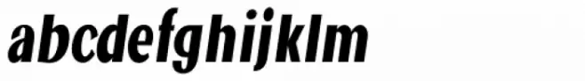 Jollin Family Bold Narrow Italic