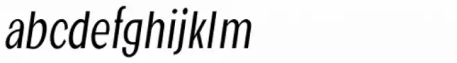 Jollin Family Light Narrow Italic