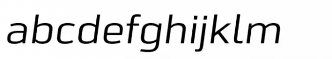 JP Alva Expanded Regular Italic