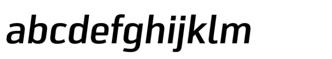 JP Alva Semi Bold Italic