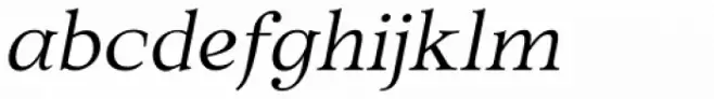 JT Alvito Light Italic