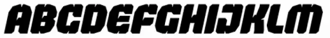 Judgement Black Stencil Italic