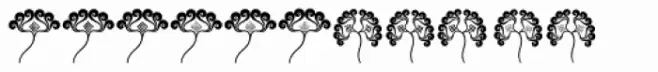 Jugendstil Flowers Three