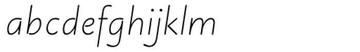 Julius Primary Light Italic