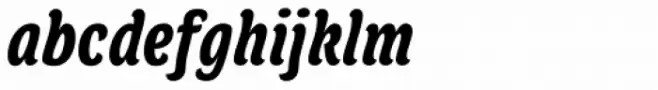 Juno Condensed Bold Italic