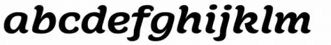 Juno Expanded Black Italic