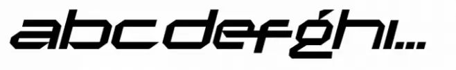 Jx Tabe Medium Italic Expanded