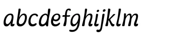 Kaeswaii Condensed Book Italic