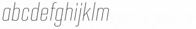 Kairos Sans Cond Thin Italic