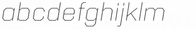 Kairos Sans Extd Thin Italic