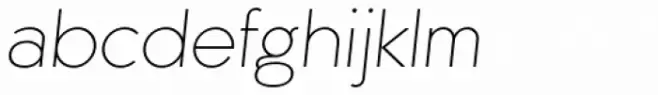 Kaleko 205 Text Light Oblique