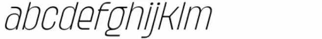 Kaligane Thin Italic