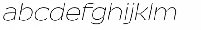 Kaligawe Thin Italic