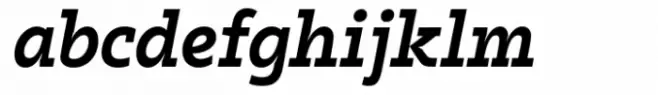 Kaluny Pro Bold Italic Slab