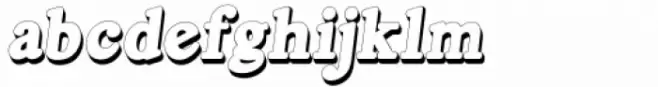 Kamryn 3D Italic