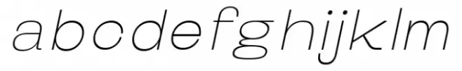 Kanakira Thin Italic