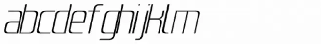Kanal UltraLight Italic