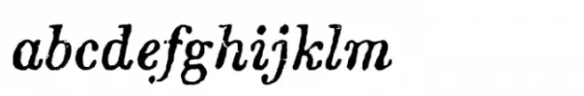 Kandidat Italic Rough